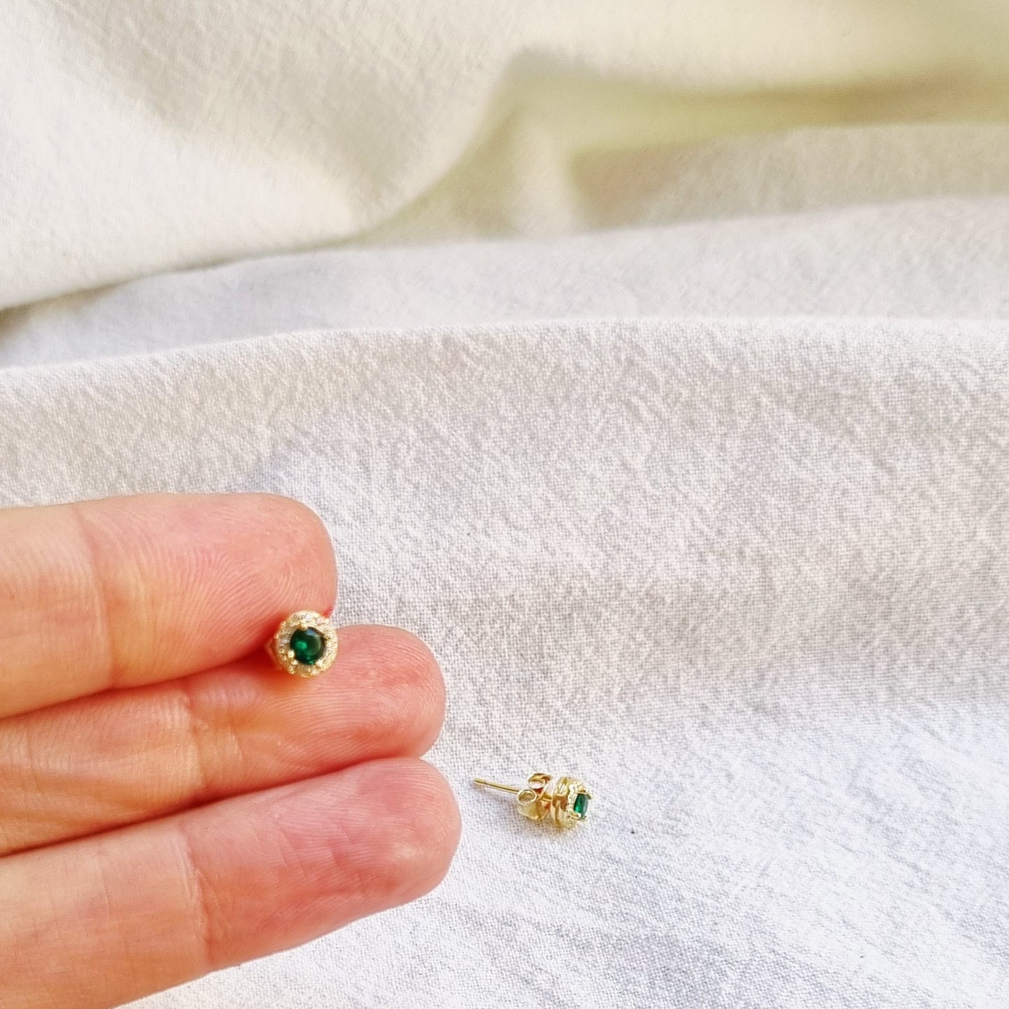 Green Classic - Earrings