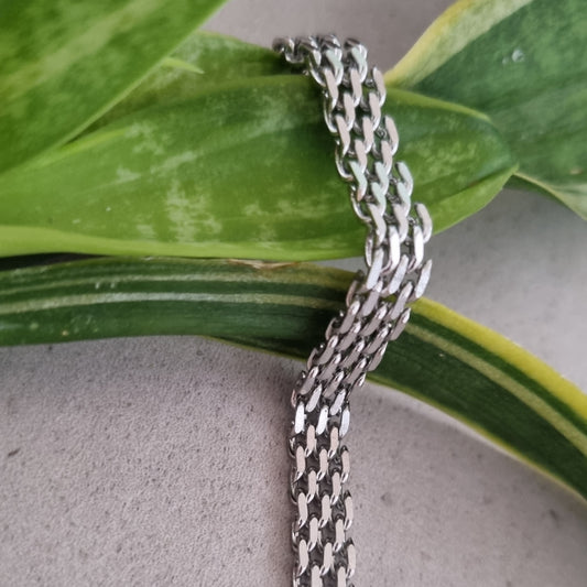 Cable chain anklet