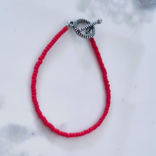 Red bracelet
