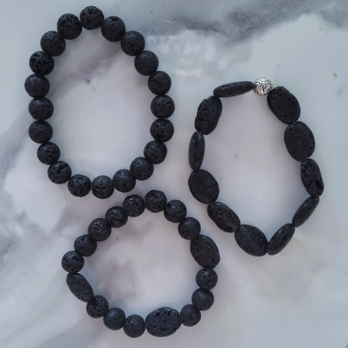 Lava stones bracelets