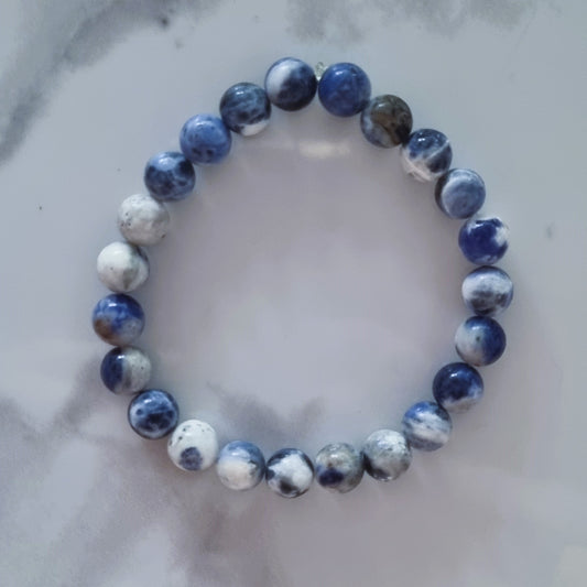 Blue shade bracelet