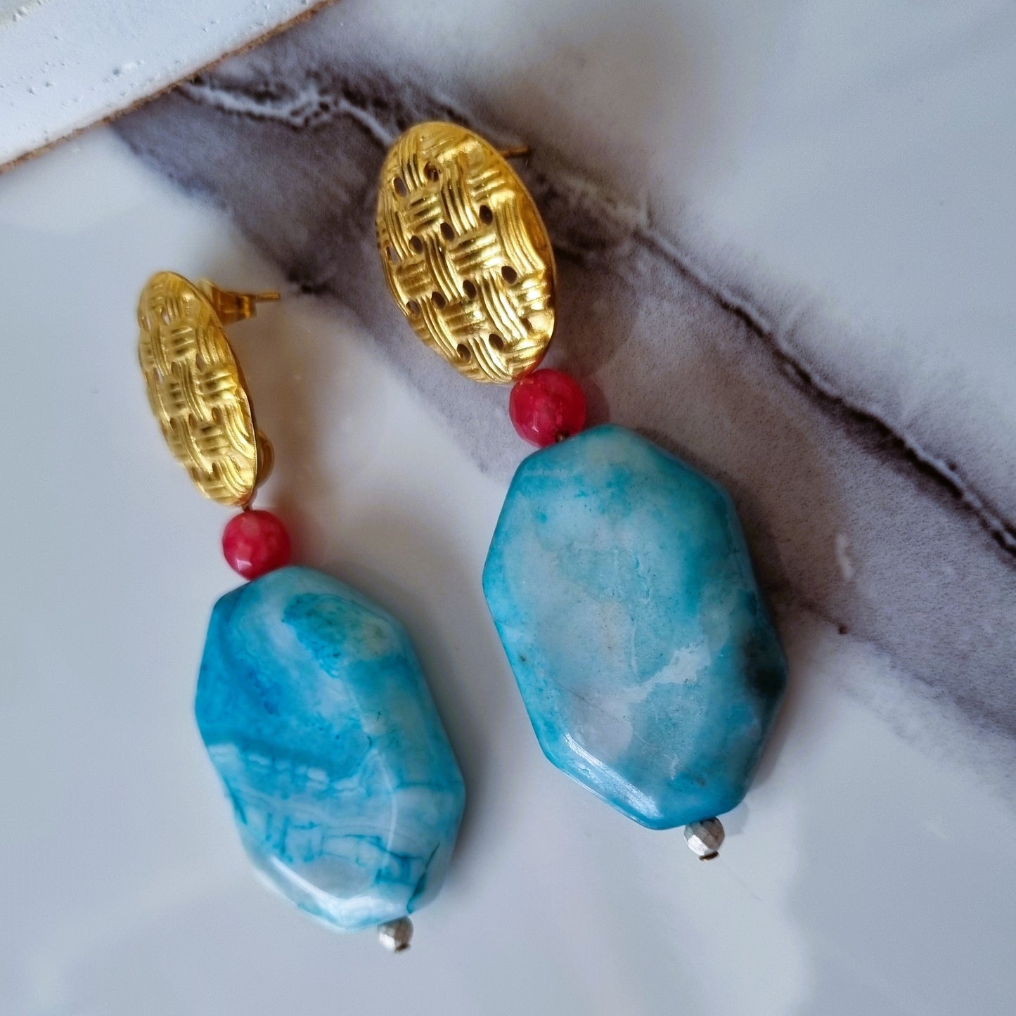 Nora earrings - tirquoise