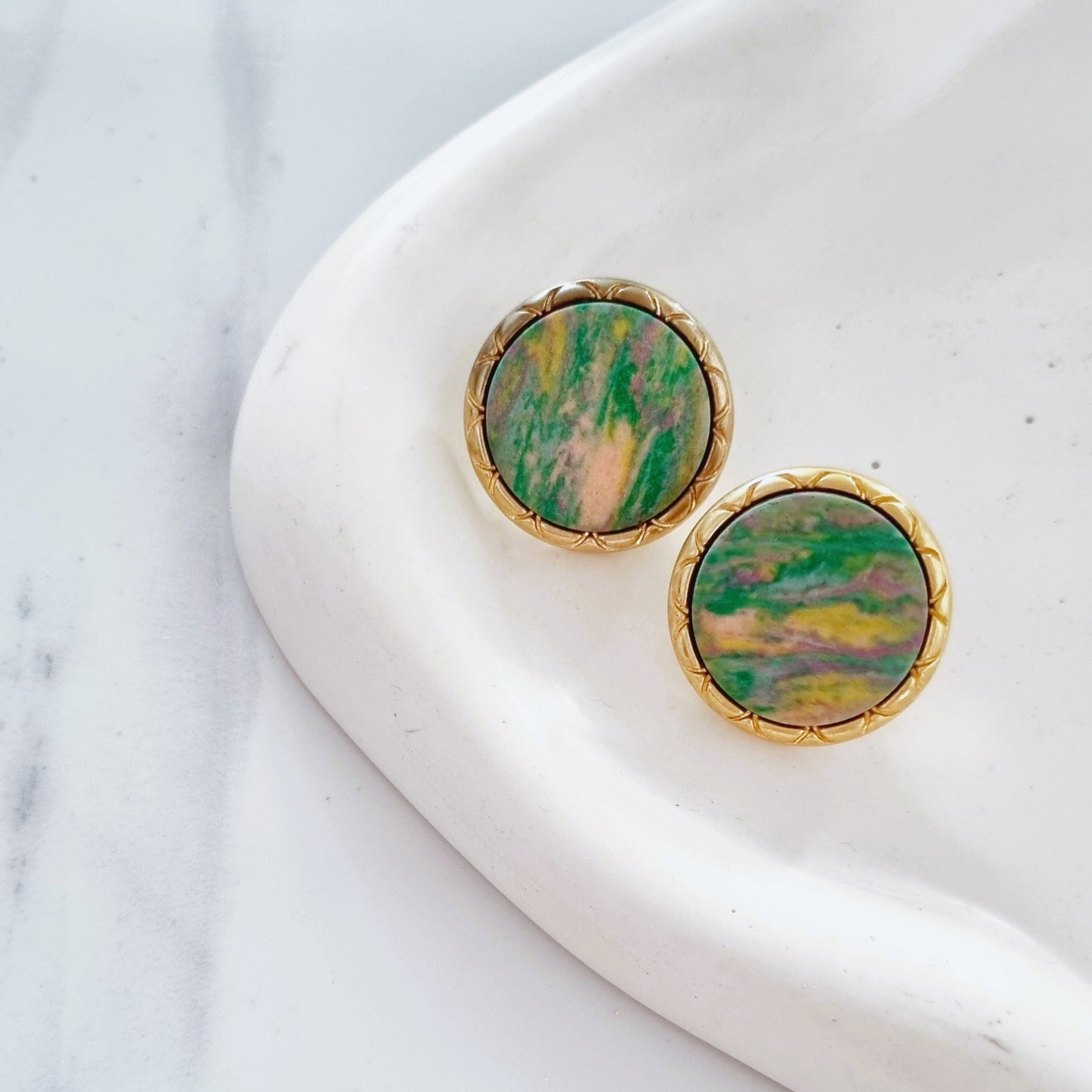 Vintage Earrings - Painting