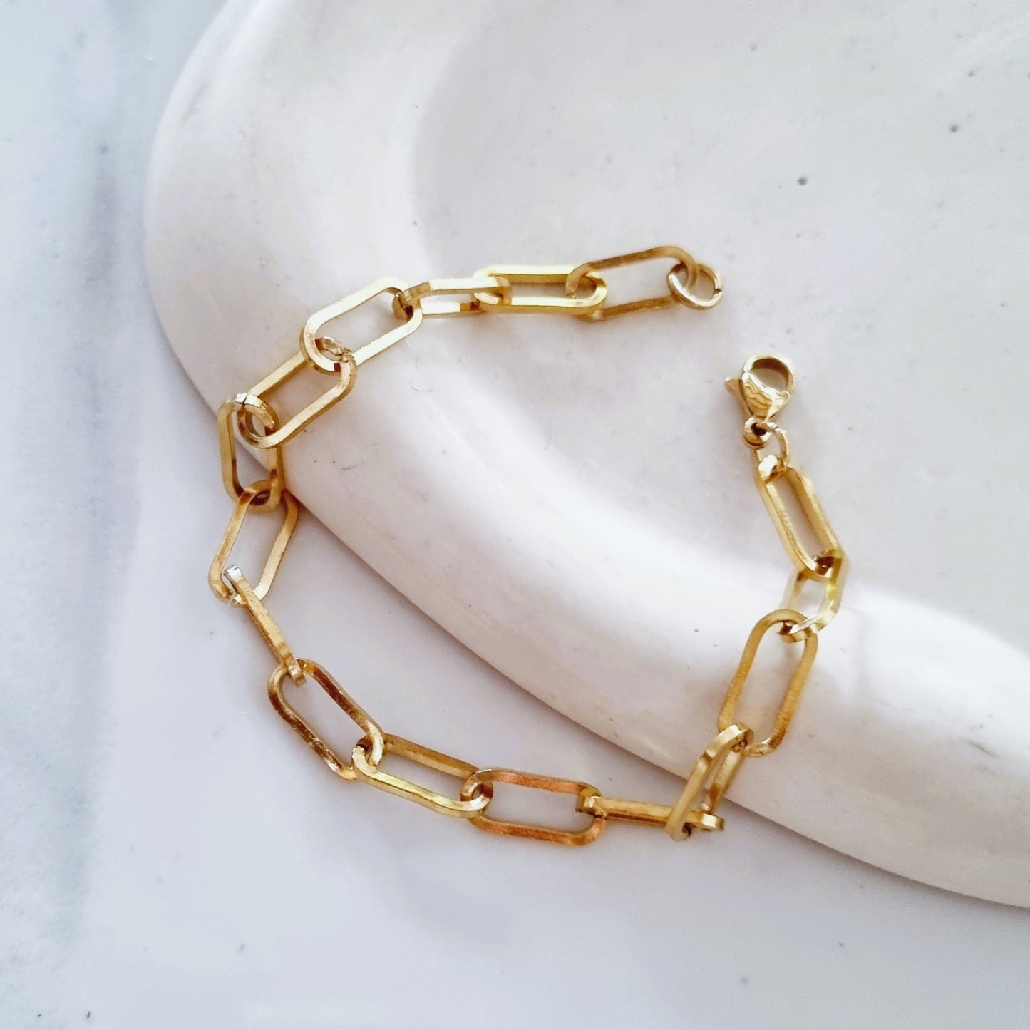 Bold steel bracelet n.8