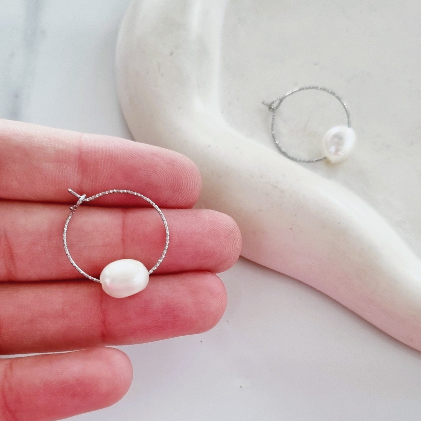 Classy earrings (silver)