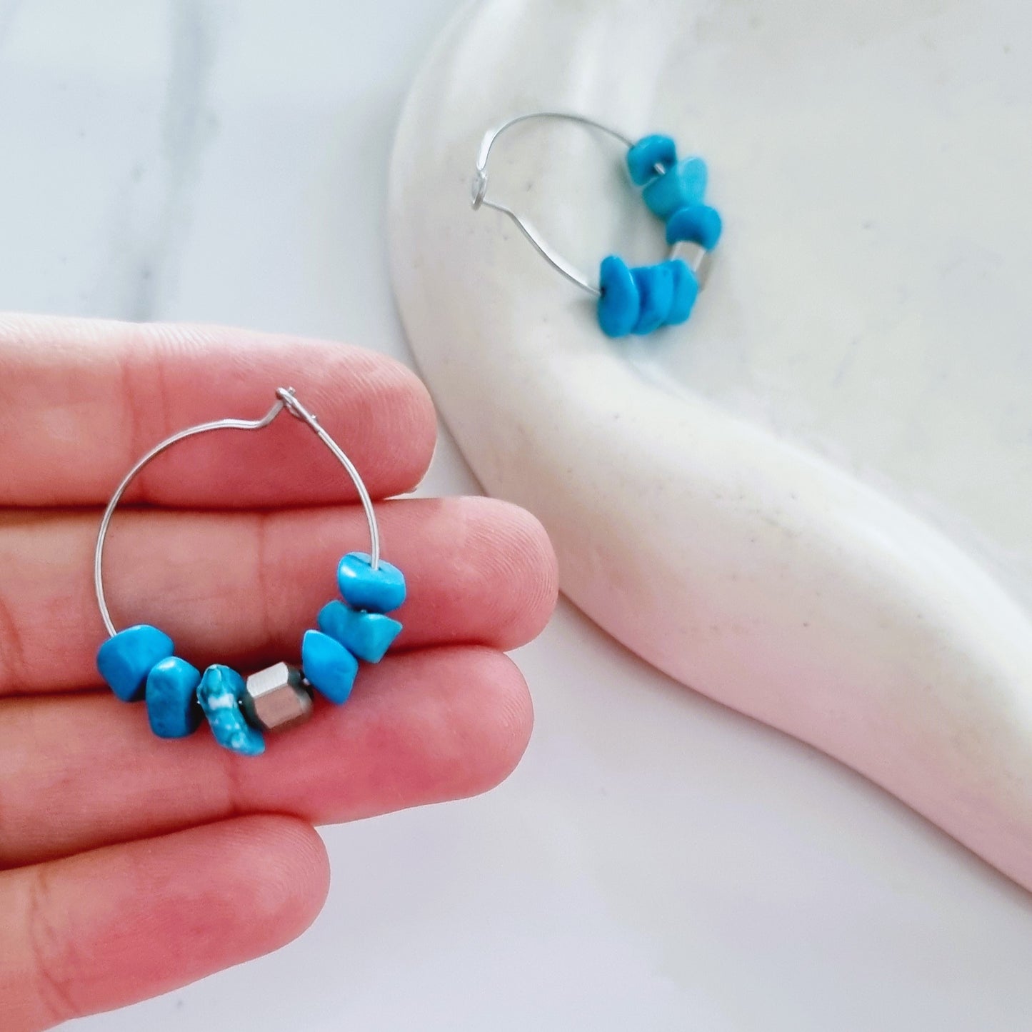 Turquoise earrings n2