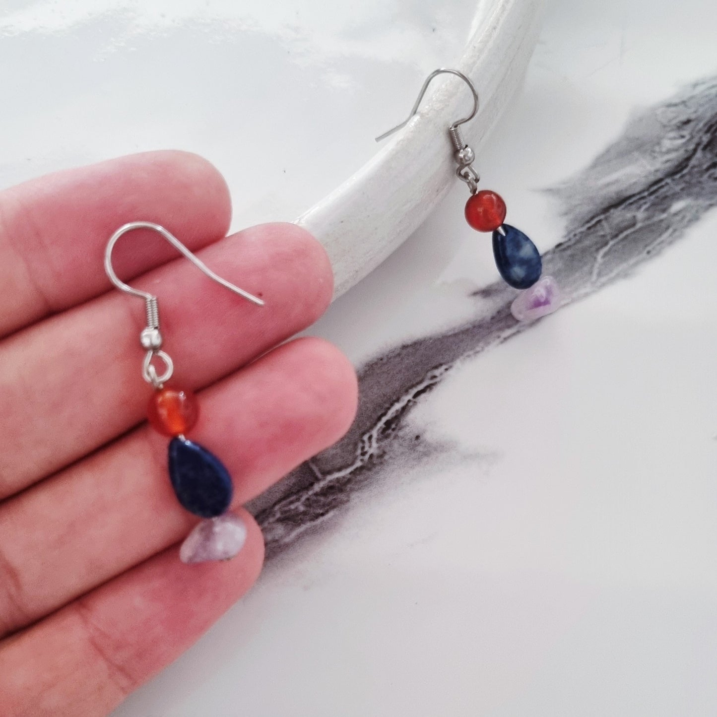 Lapis earrings