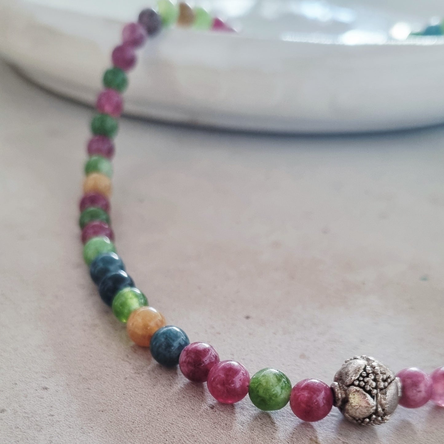 Mix of jades - Necklace