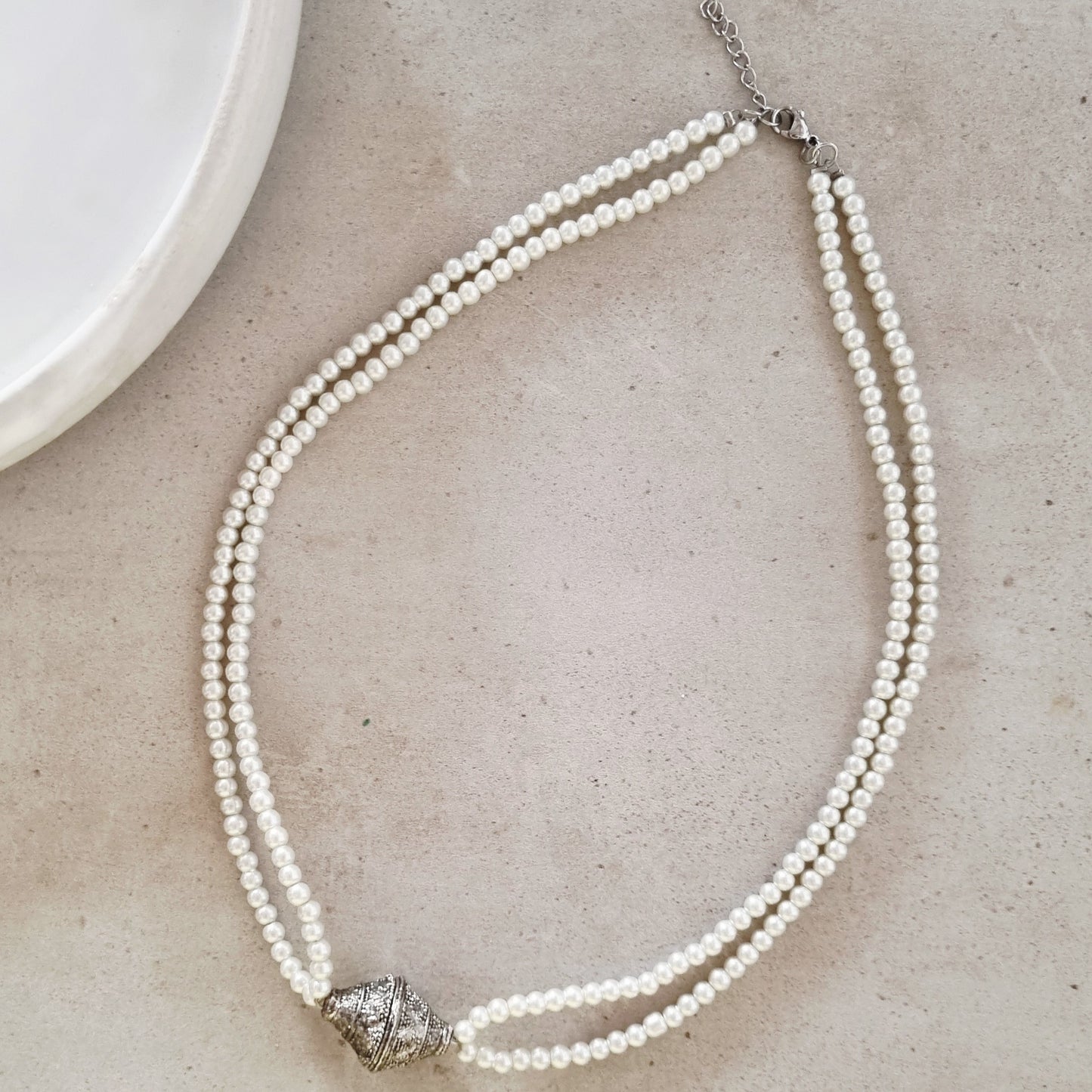 Double pearls - Necklace