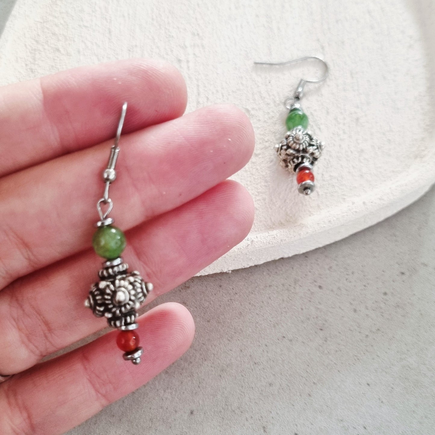 Boho orange - Earrings