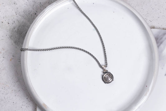 Αλέξανδρος silver pendant
