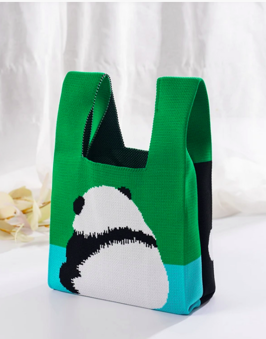 Mini bag - Green Panda
