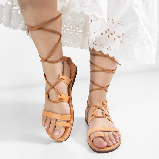 Ariadne sandals (beige)