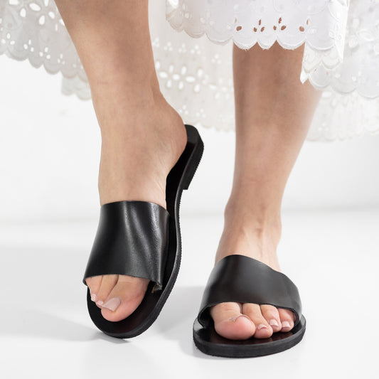 Θήβη sandals (black)