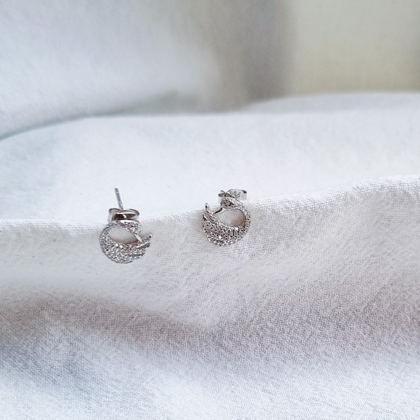 Swans - Earrings