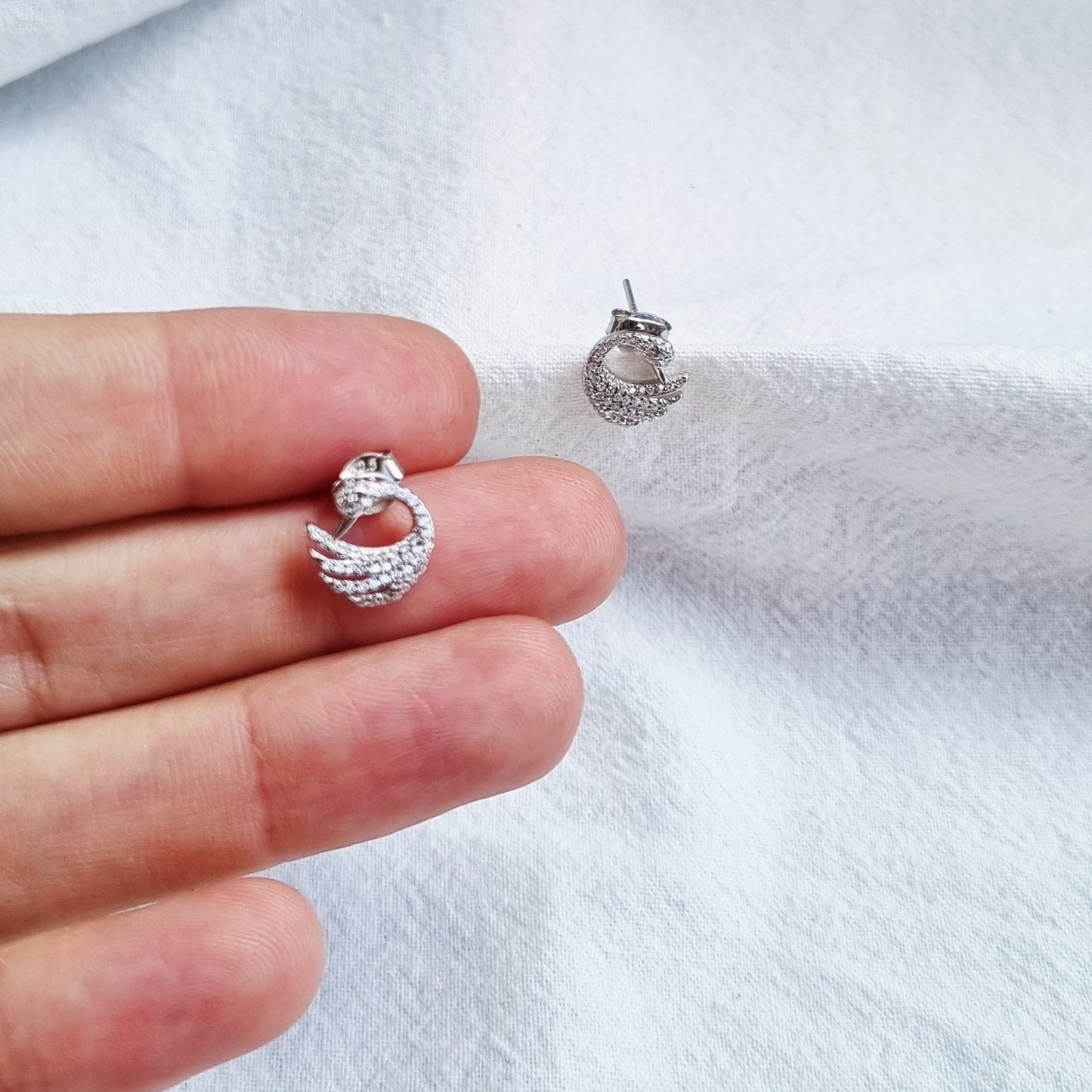 Swans - Earrings