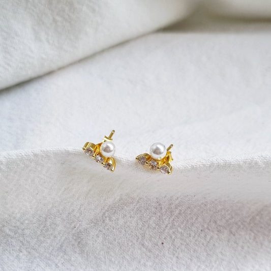 Frini earrings (gold)