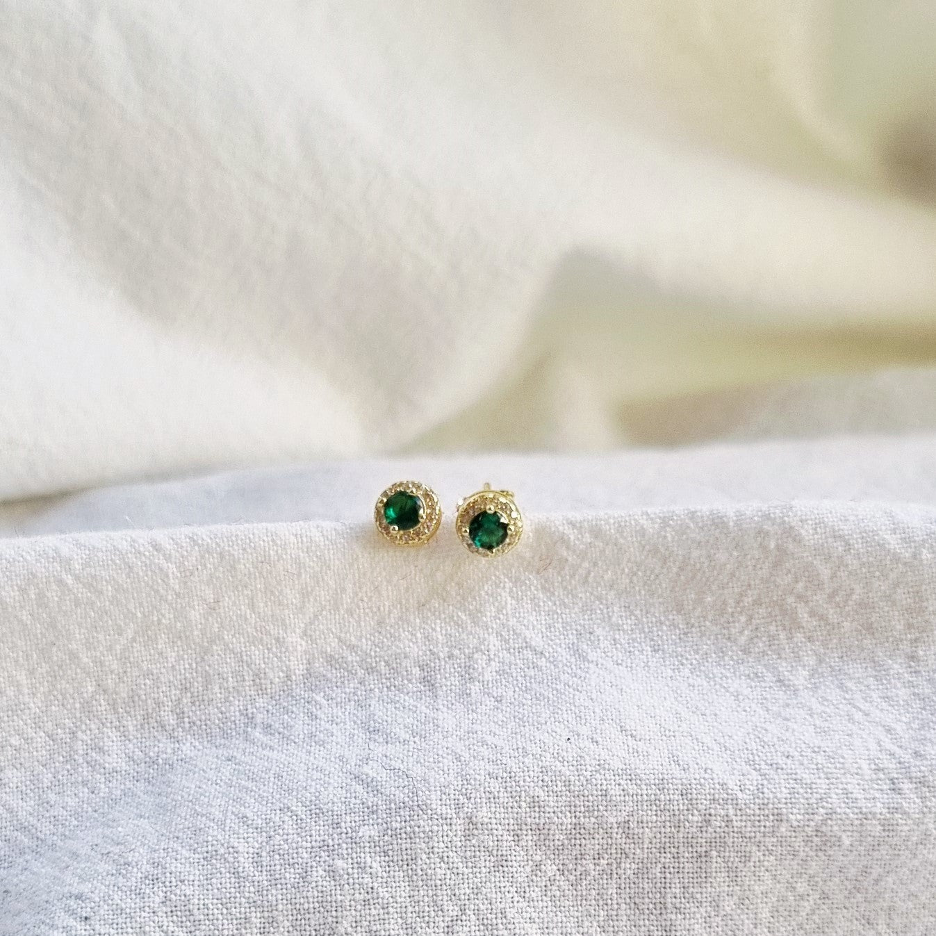 Green Classic - Earrings