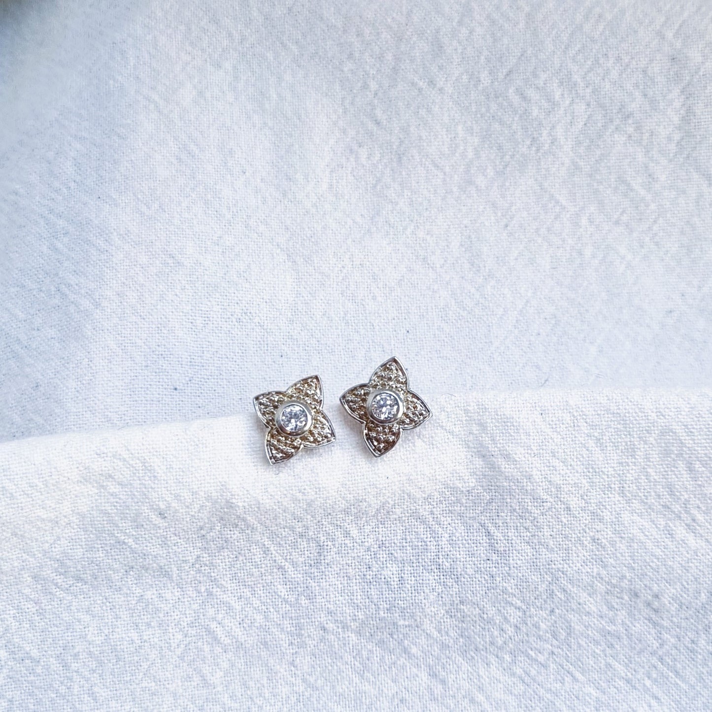 Silver flowers