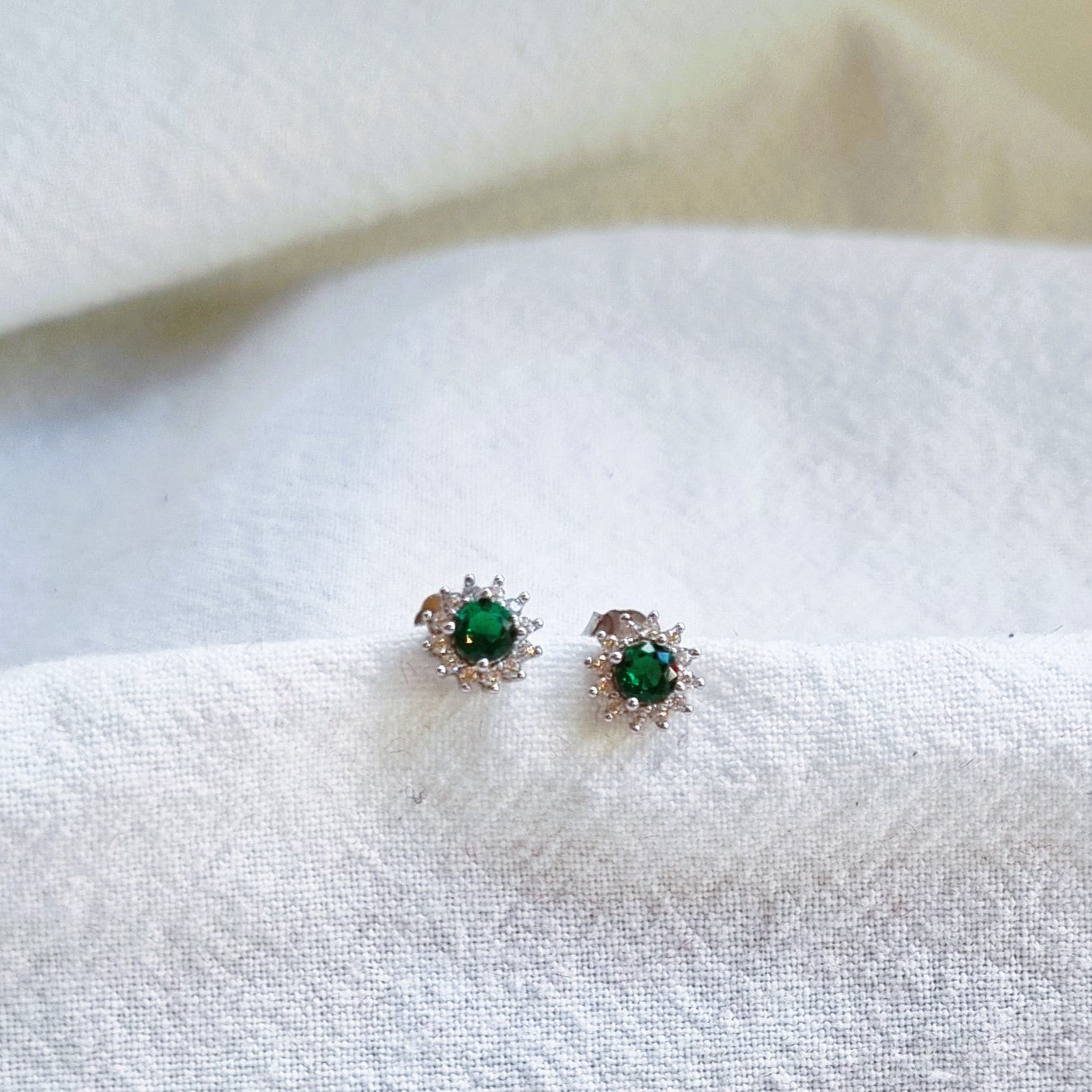 Silver earrings