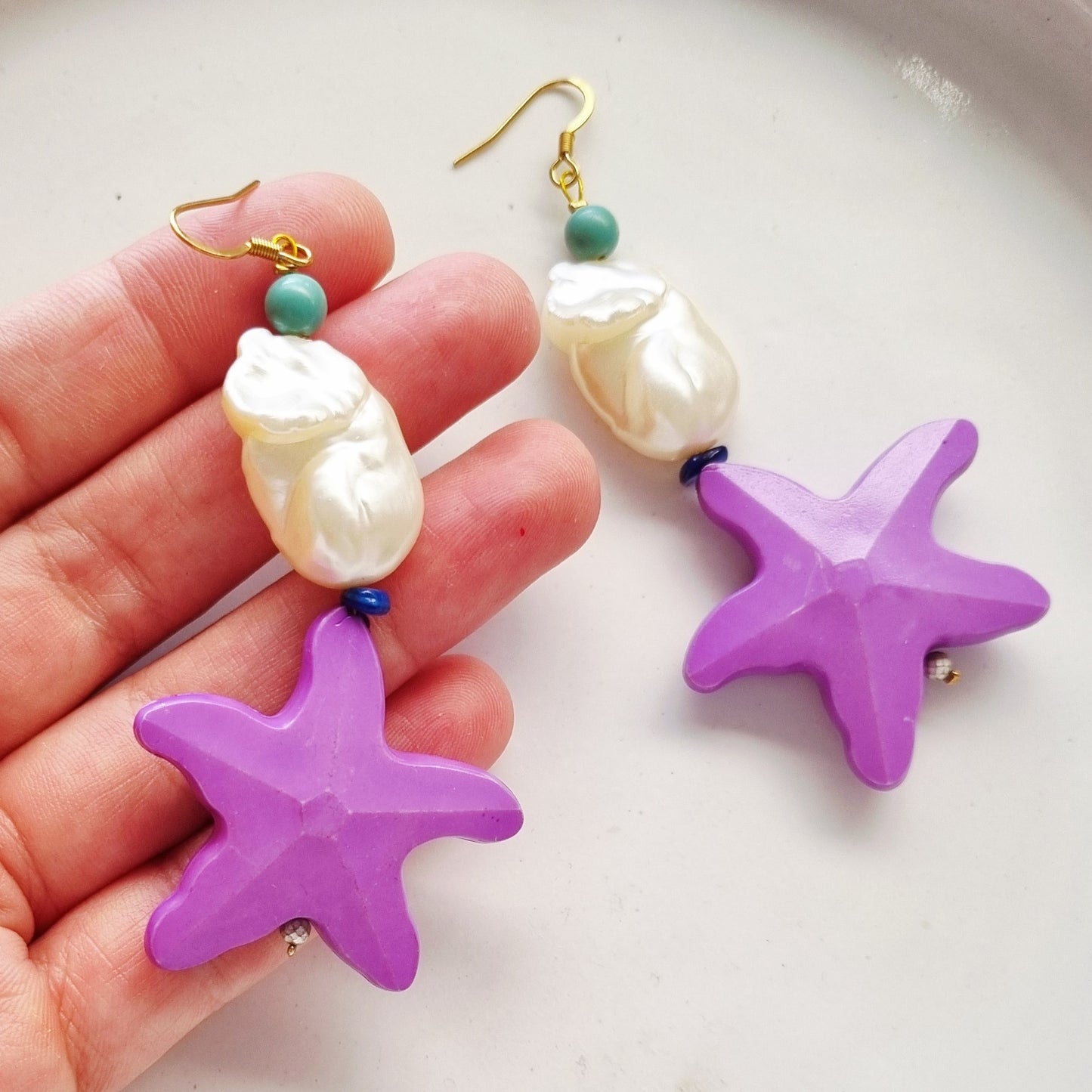 Funky starfist - Earrings