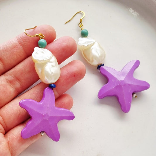 Funky starfist - Earrings