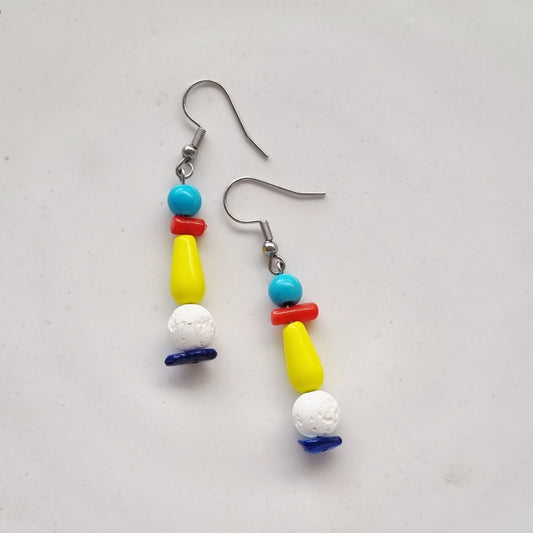 Funky earrings