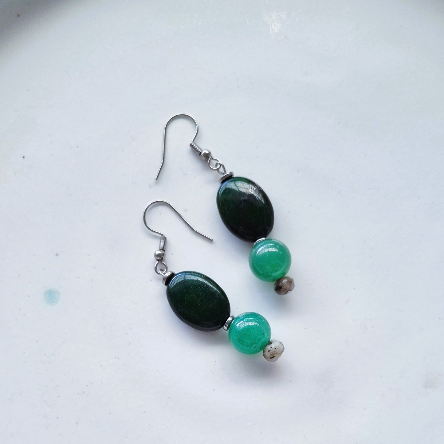 Full green - Earrings