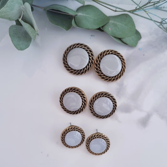 Vintage earrings - Mint