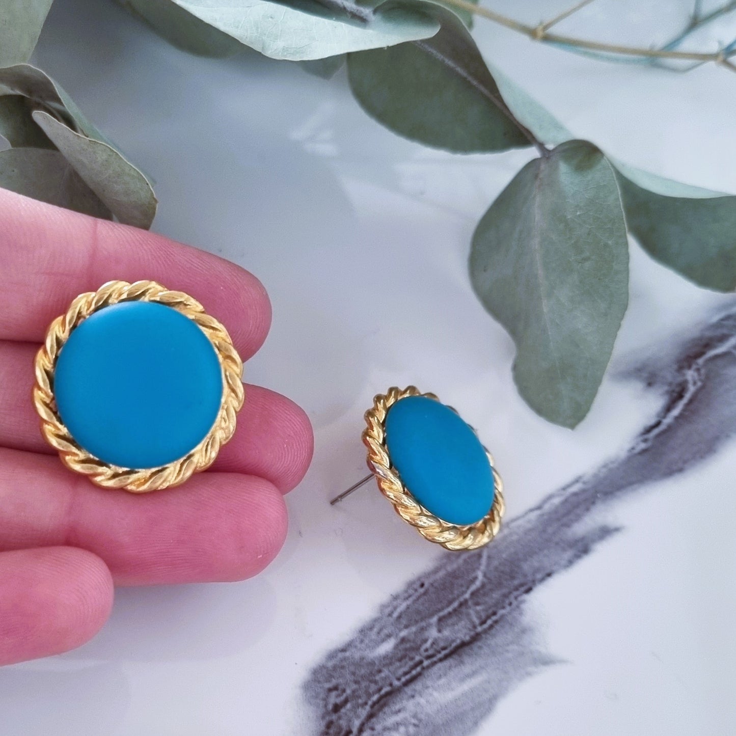 Vintage earrings - Turquoise (2 options)