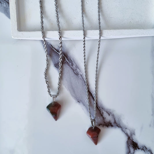 Precious stonec necklaces