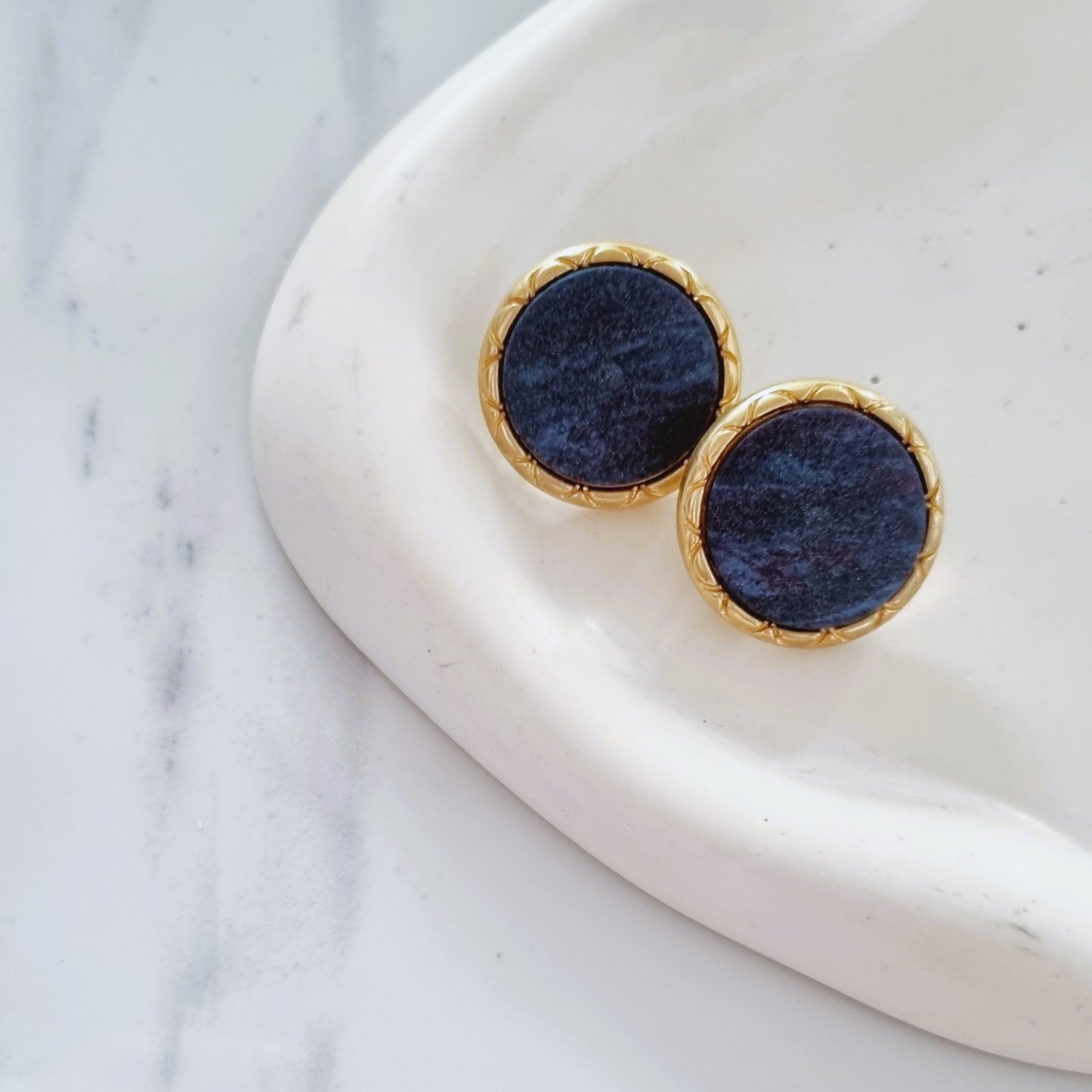 Vintage Earrings - Blue best seller