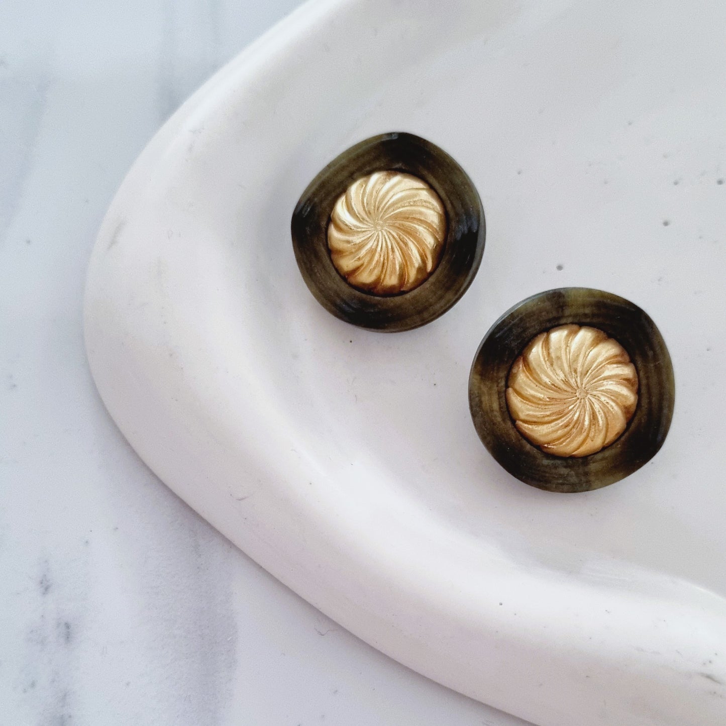 Vintage Earrings - Cheetah