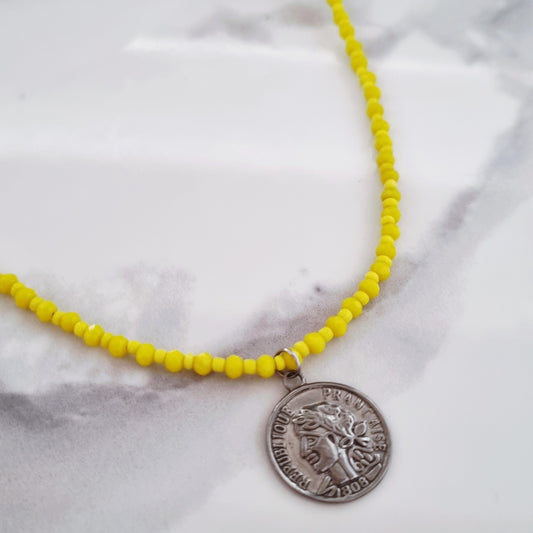Yellow necklace