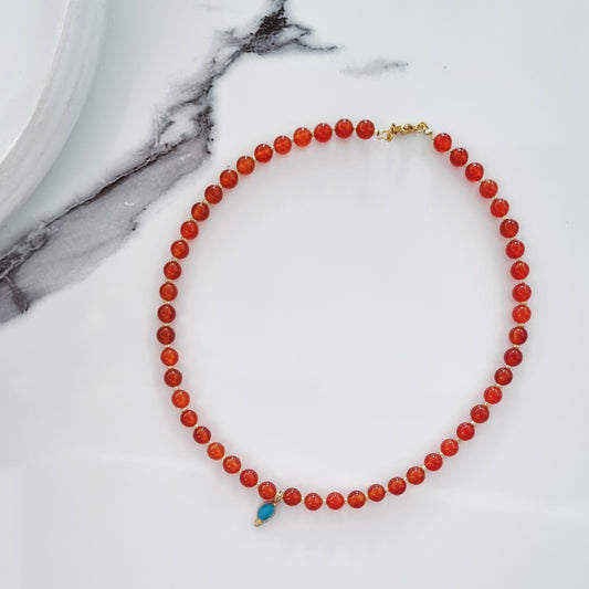 Cornaline necklace