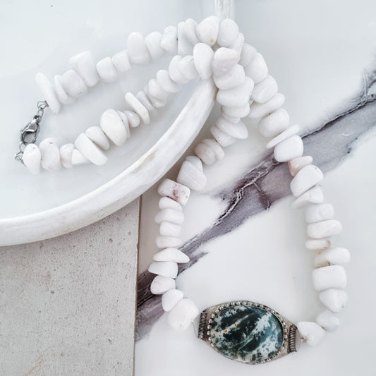 Boho necklace - Lefki