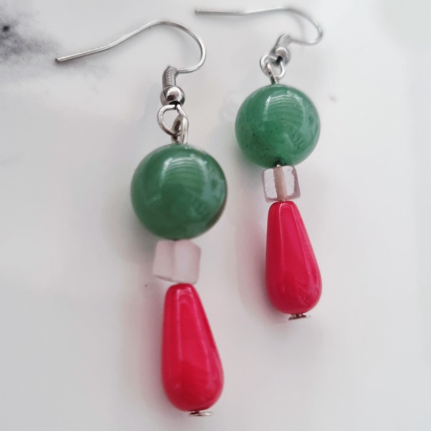 Aventurine earrings