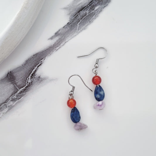 Lapis earrings