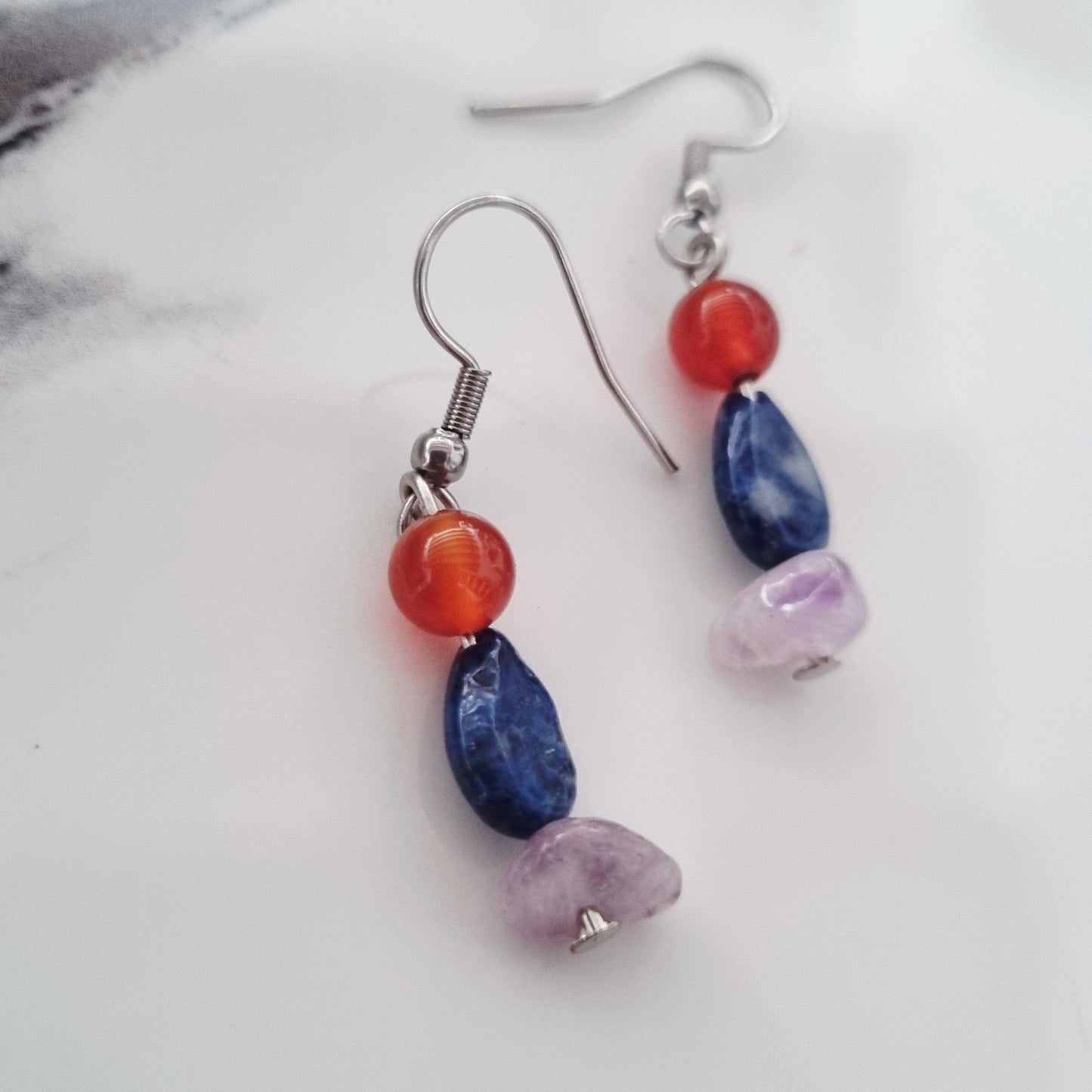 Lapis earrings