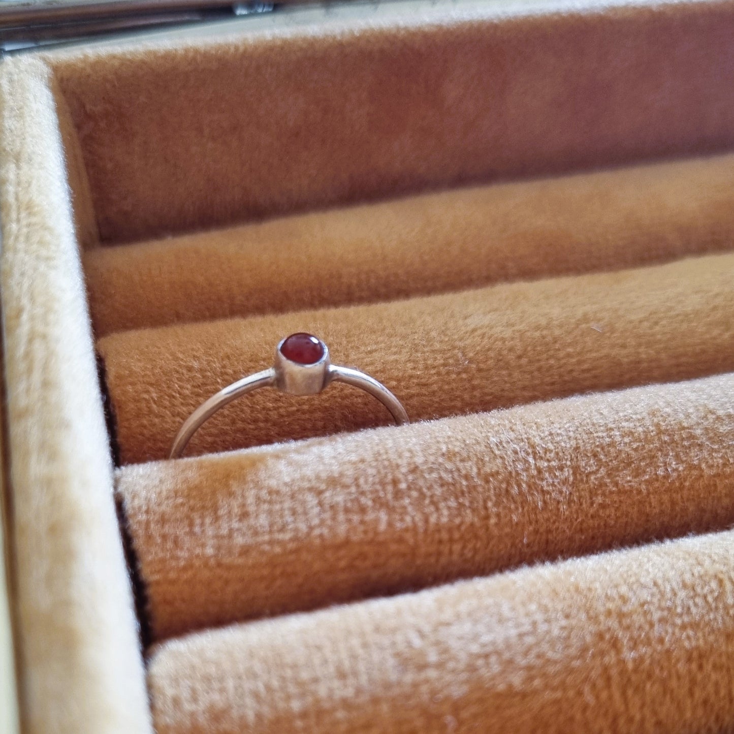 Minimal silver ring