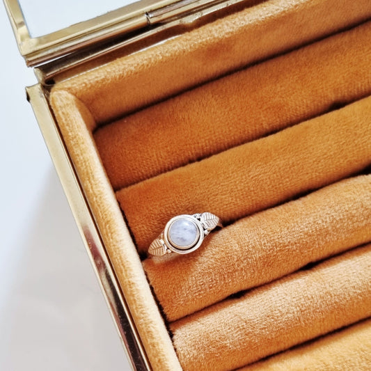 Moonstone ring