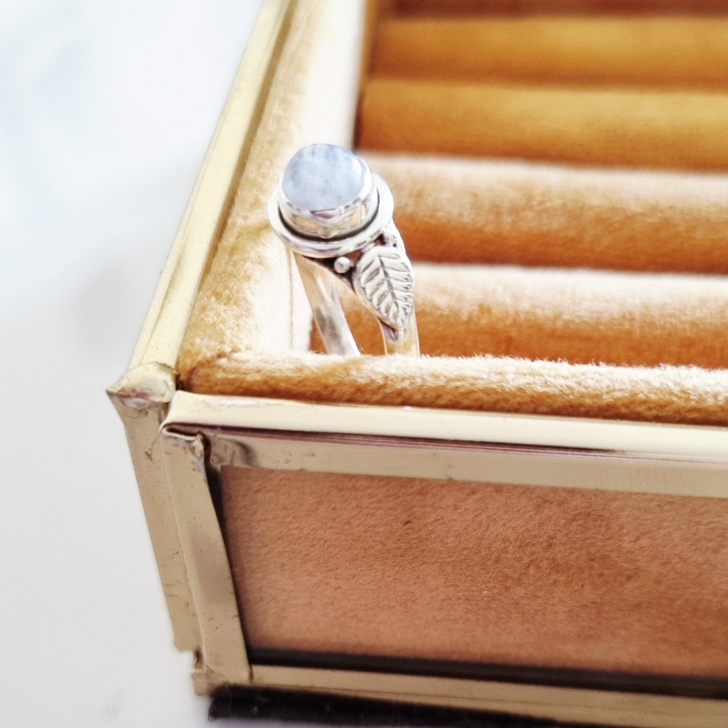 Moonstone ring