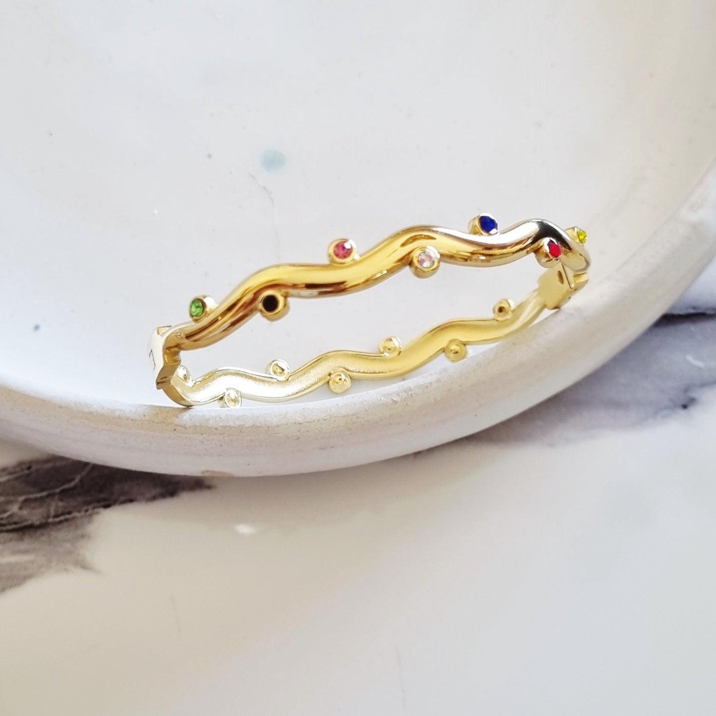 Minimal bangle (colorful)