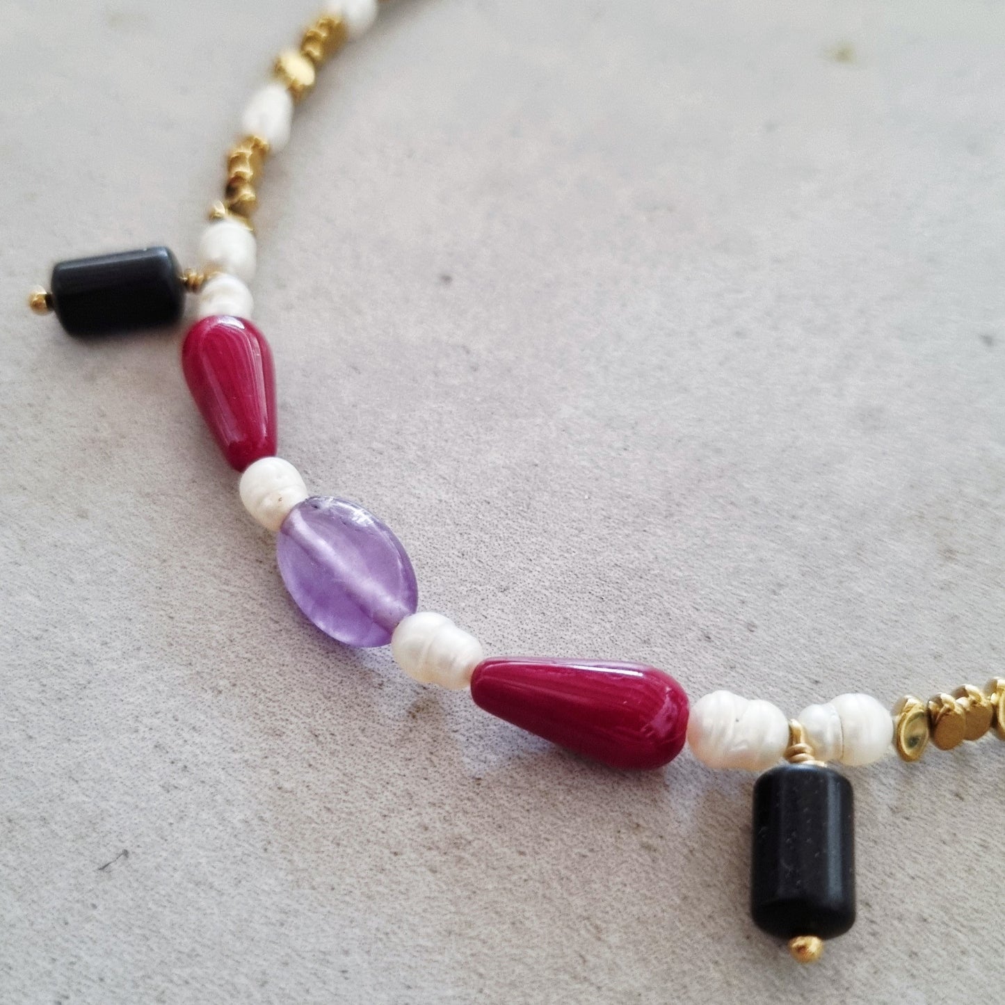 Hematite and other beads