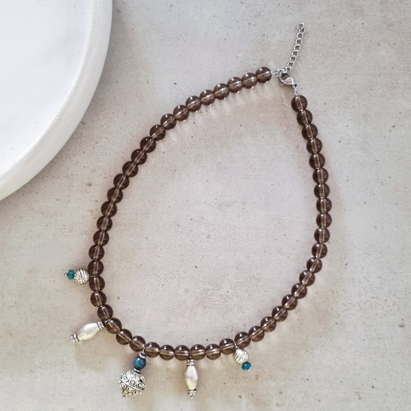 Smokey brown - Necklace