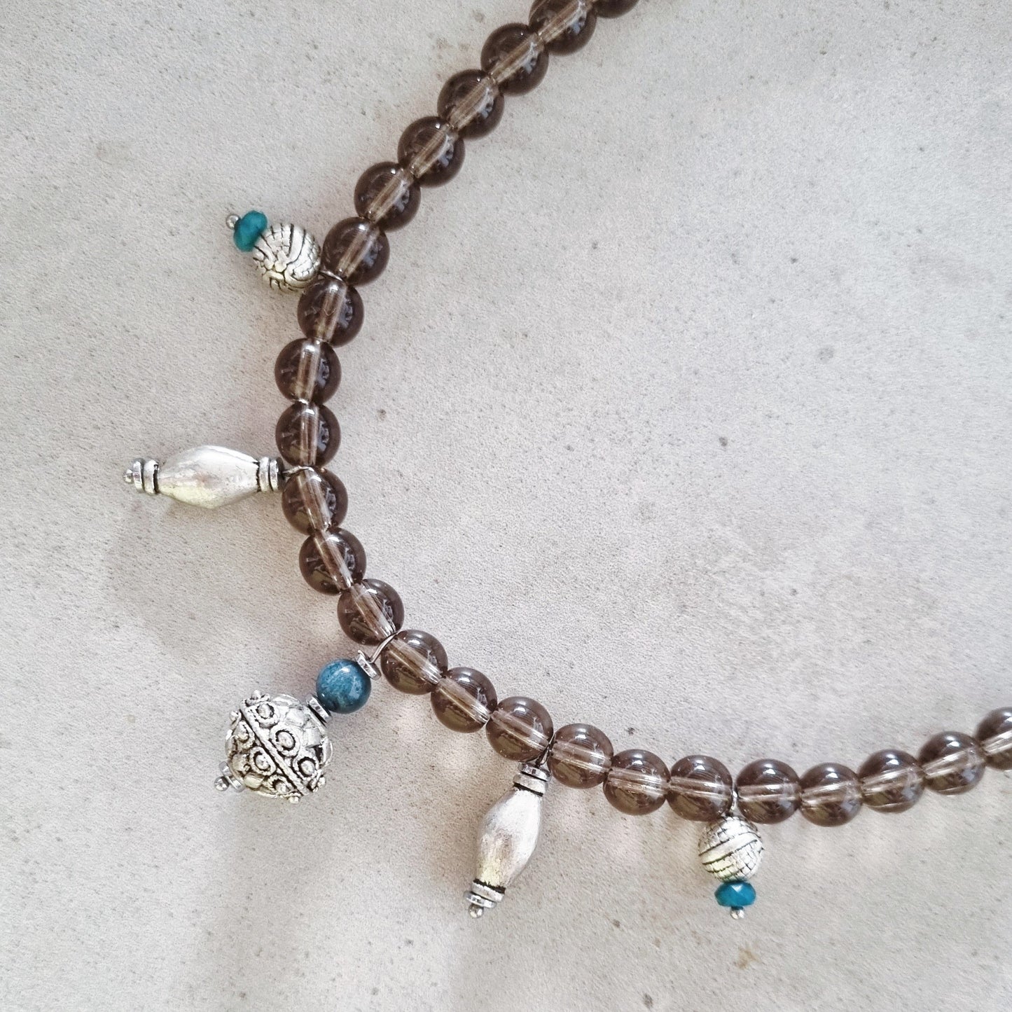 Smokey brown - Necklace