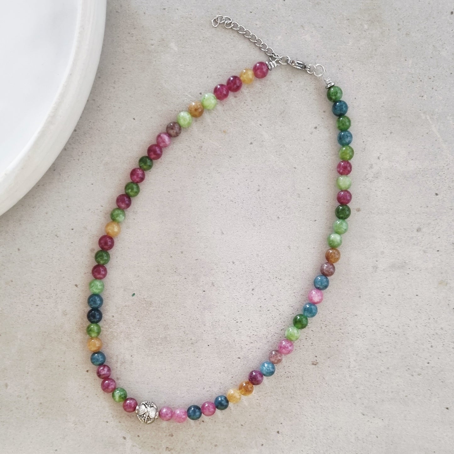 Mix of jades - Necklace