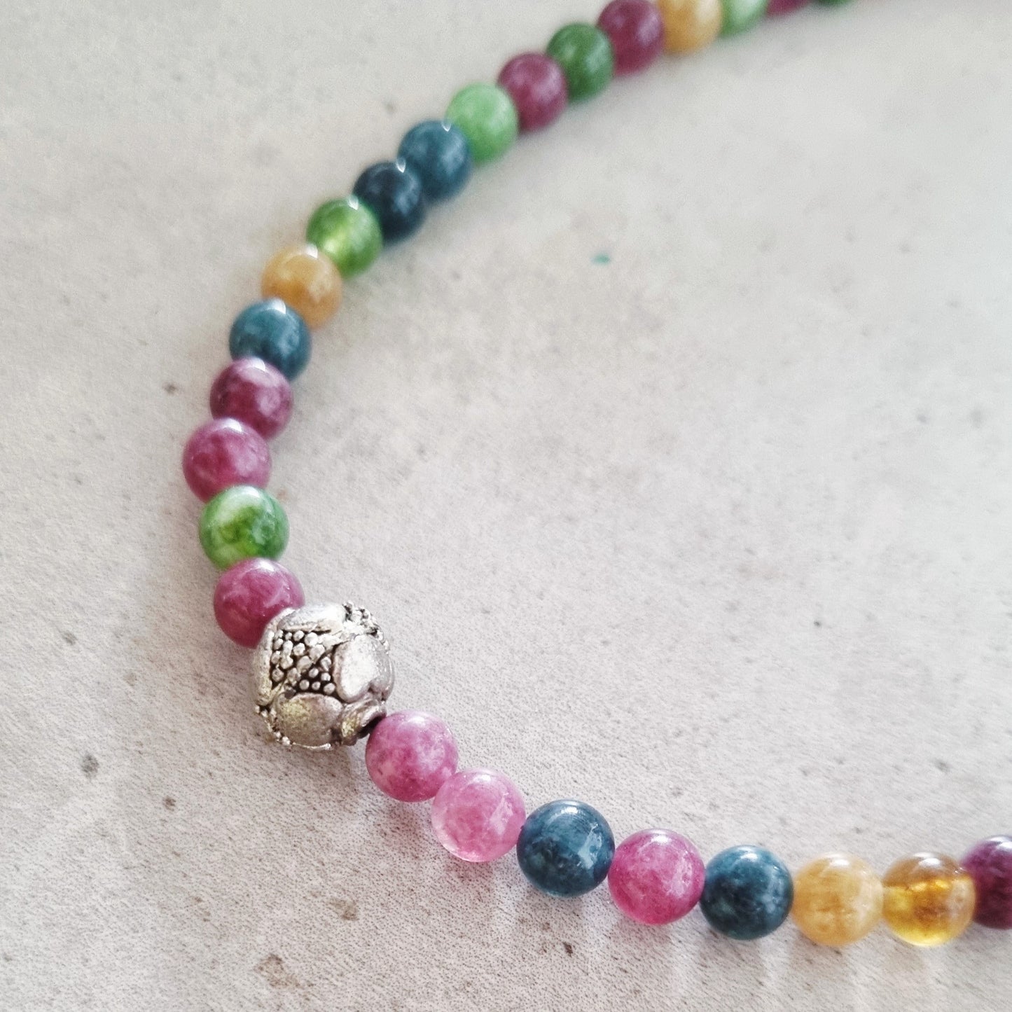 Mix of jades - Necklace