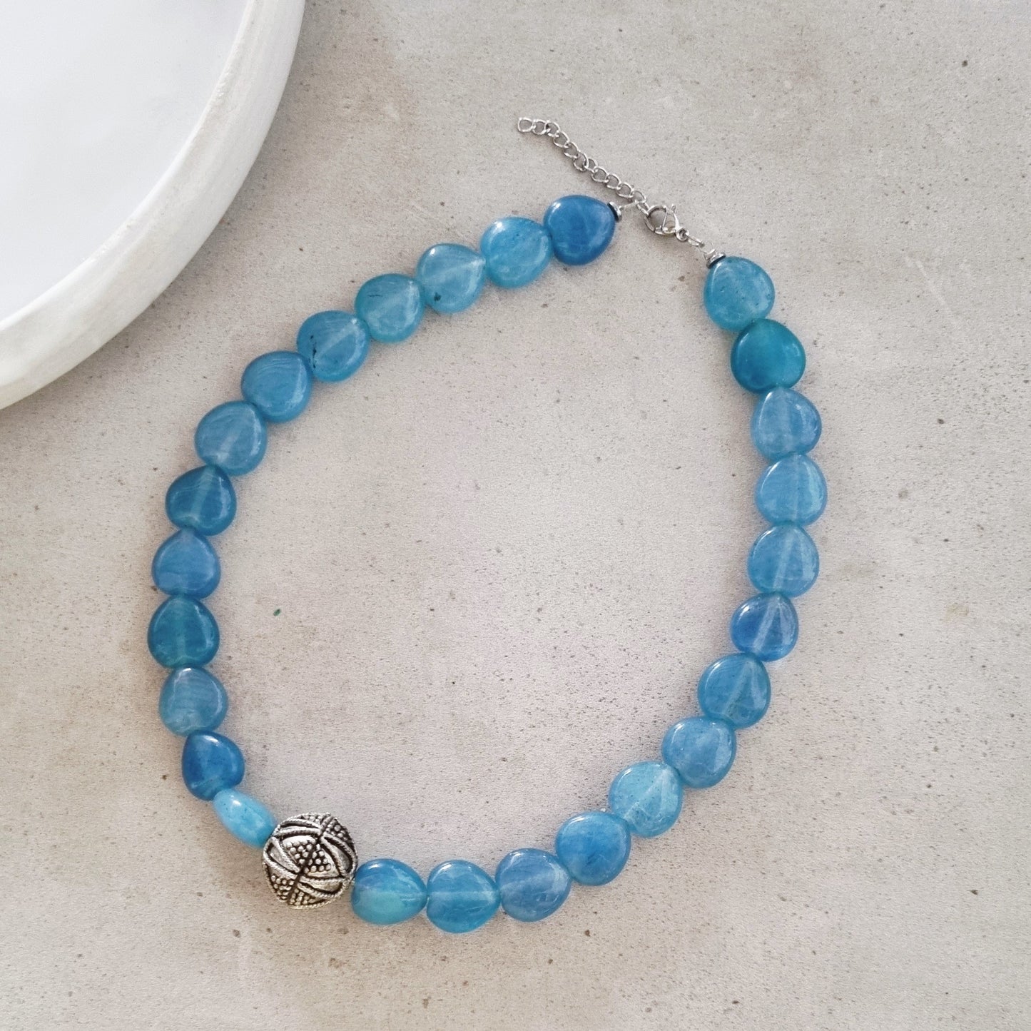 My heart is blue - Necklace