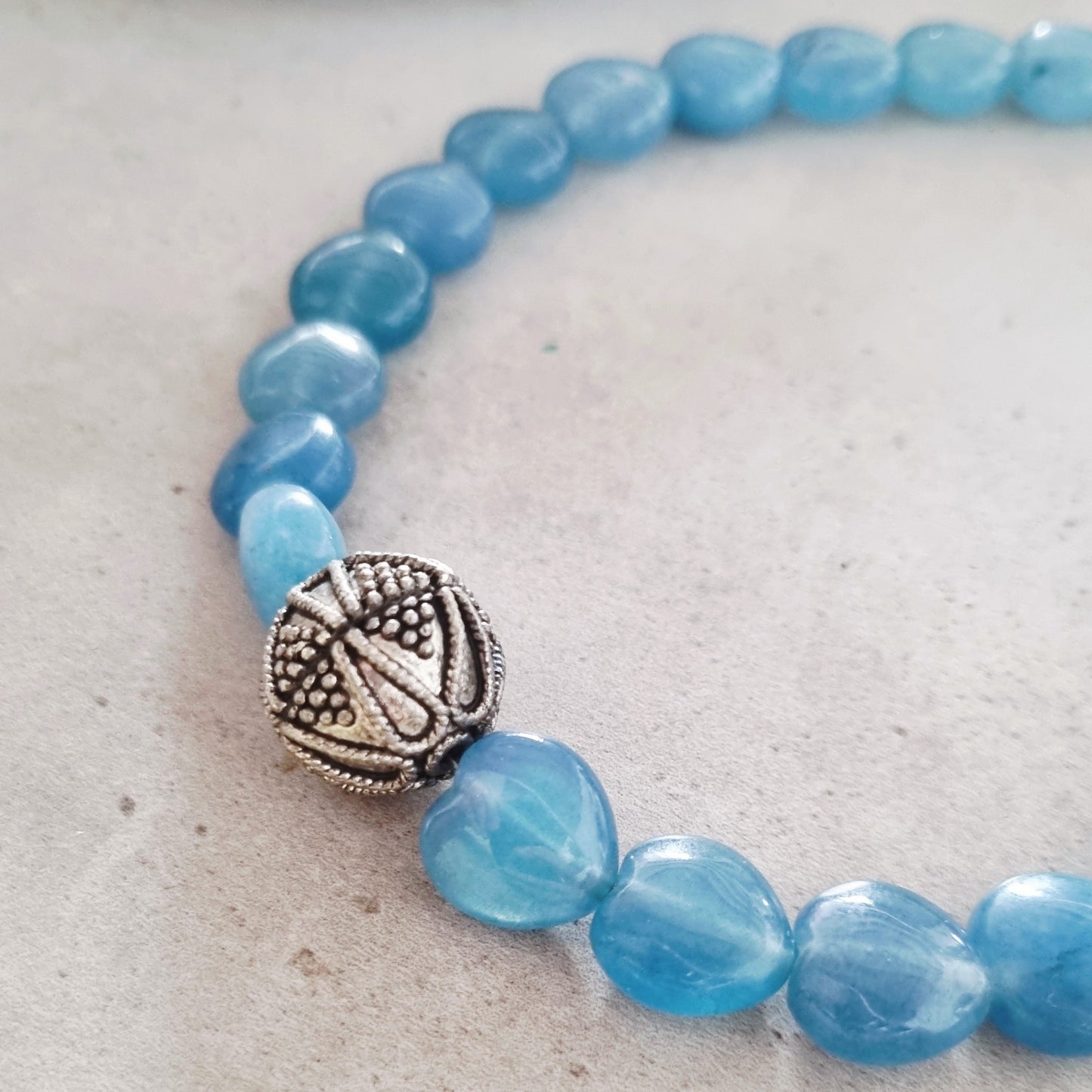 My heart is blue - Necklace